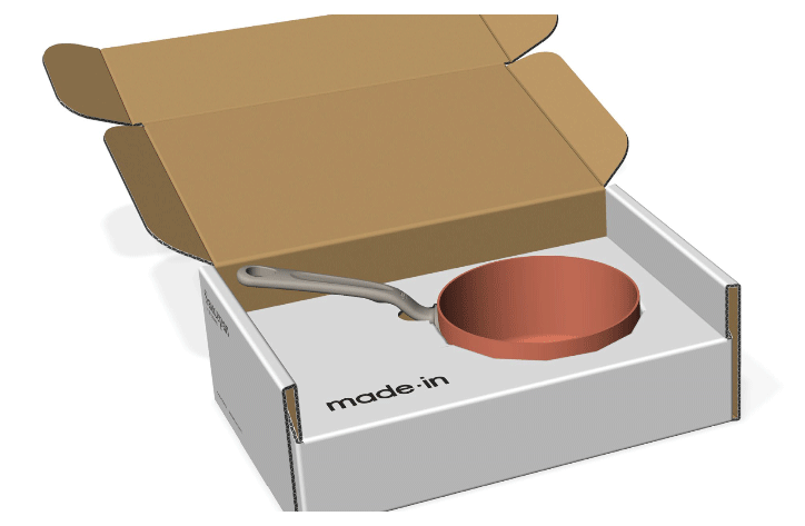 Case Study: 3D Image Of Saucepan In Box